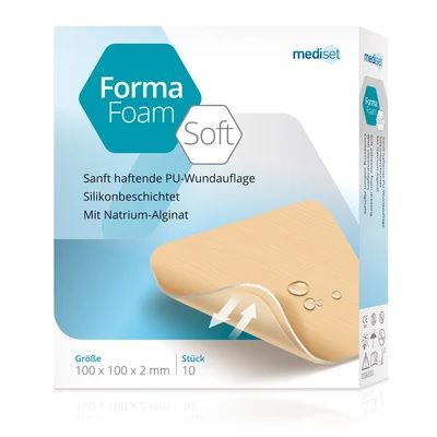 FORMAFOAM Soft Wund-Pad 0,2x10x10 cm